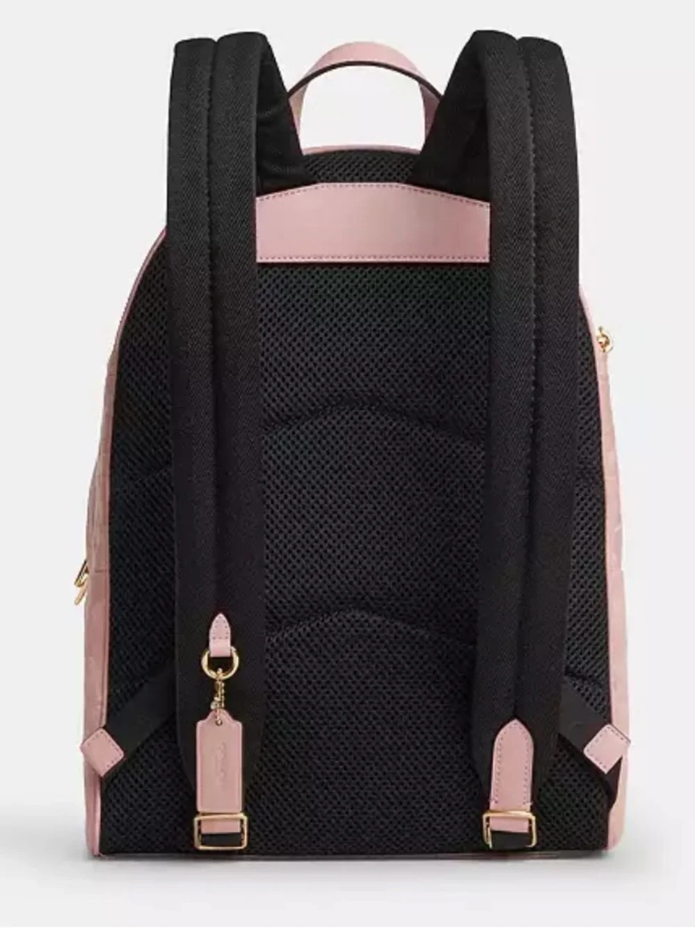 Coach Taylor Small Backpack In Signature Denim Soft Pink